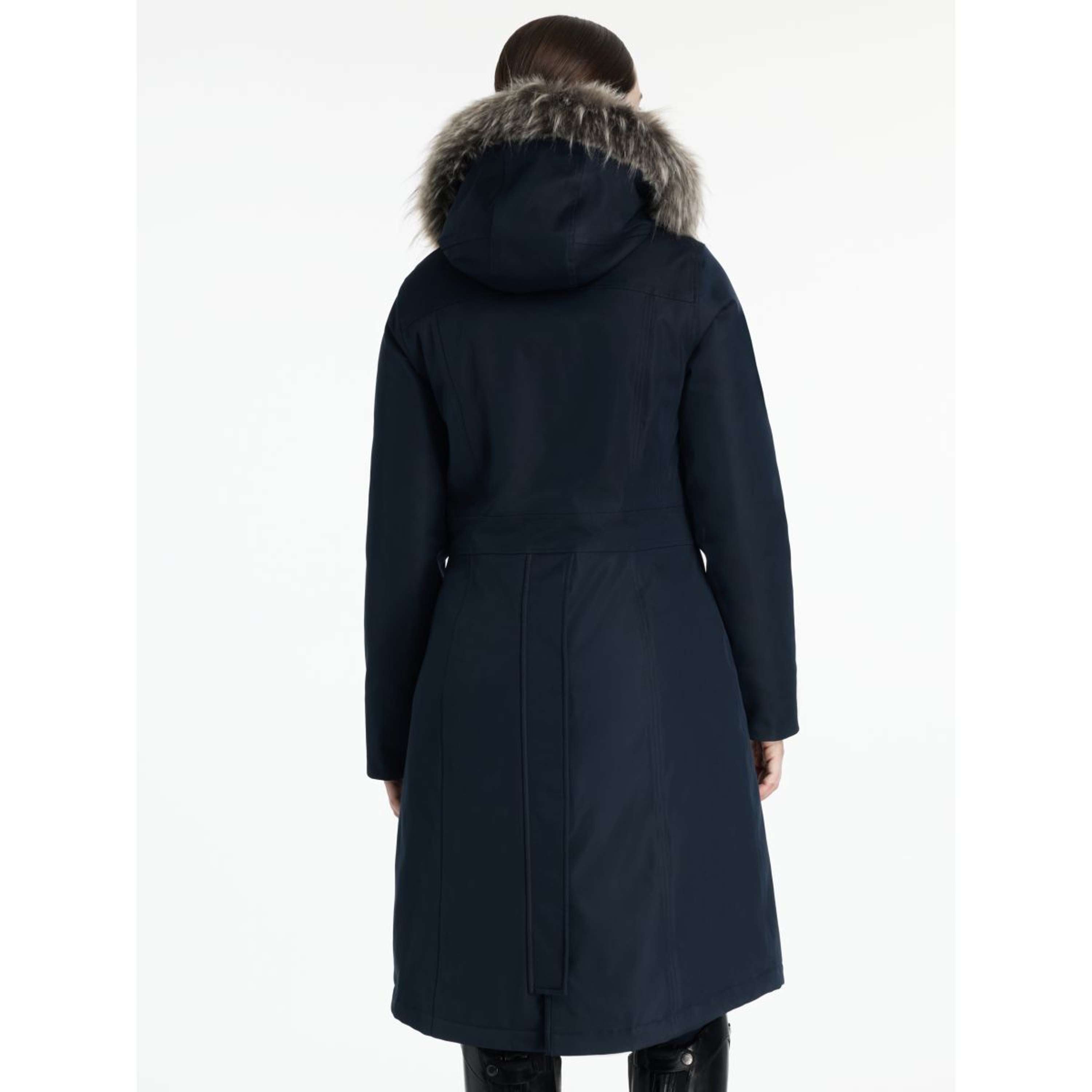 LeMieux Jacket Anya Waterproof Long Navy