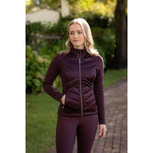LeMieux Zip-Hoodie Dynamique Damson