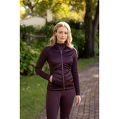 LeMieux Zip-Hoodie Dynamique Damson
