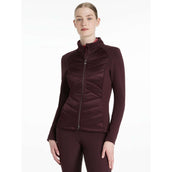 LeMieux Zip-Hoodie Dynamique Damson
