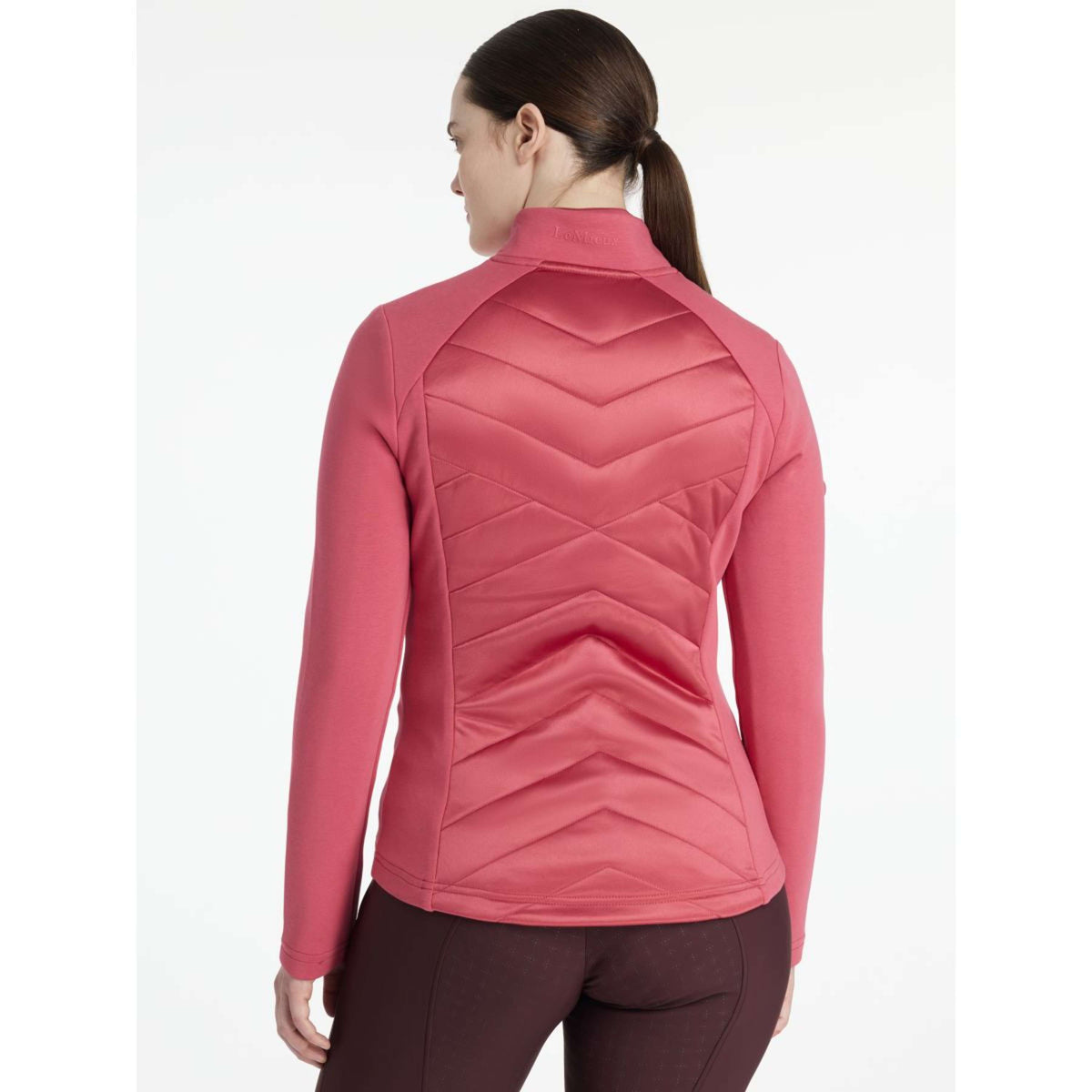LeMieux Zip-Hoodie Dynamique Cranberry