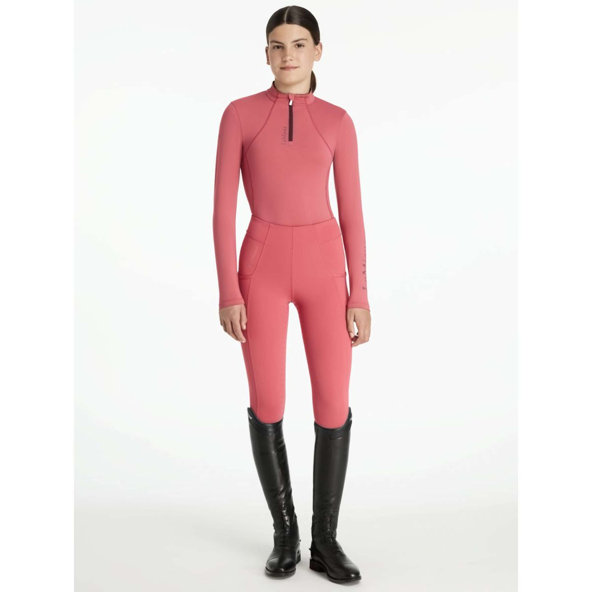 LeMieux Baselayer Young Rider Classique Cranberry