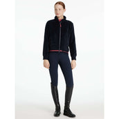 LeMieux Zip-Hoodie Young Rider Libby Fleece Navy
