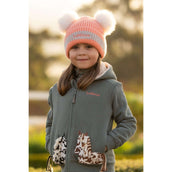 LeMieux Beanie Mini Double Pom Kids Peach Punch
