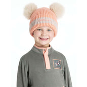 LeMieux Beanie Mini Double Pom Kids Peach Punch