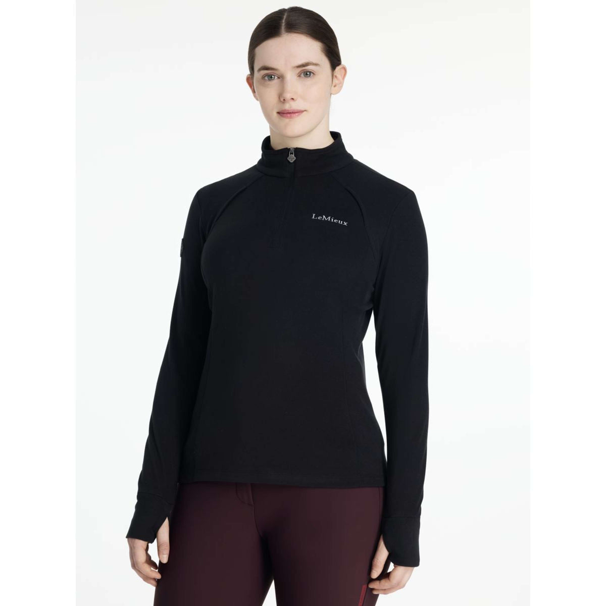 LeMieux Long Sleeve Frances Fleece Black