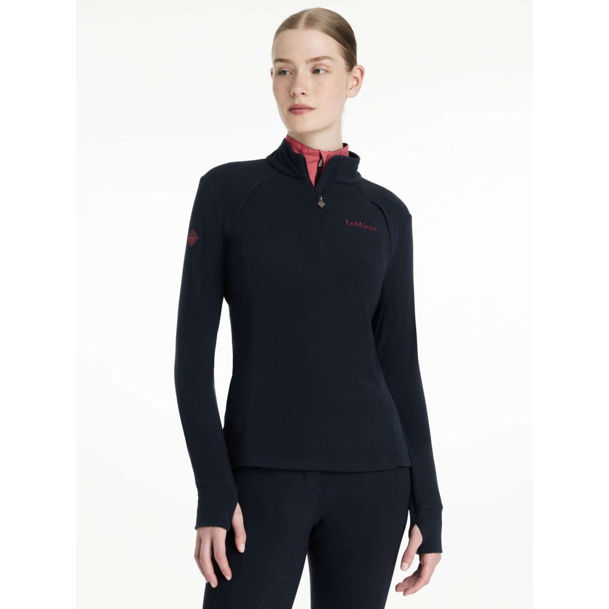 LeMieux Long Sleeve Frances Fleece Navy