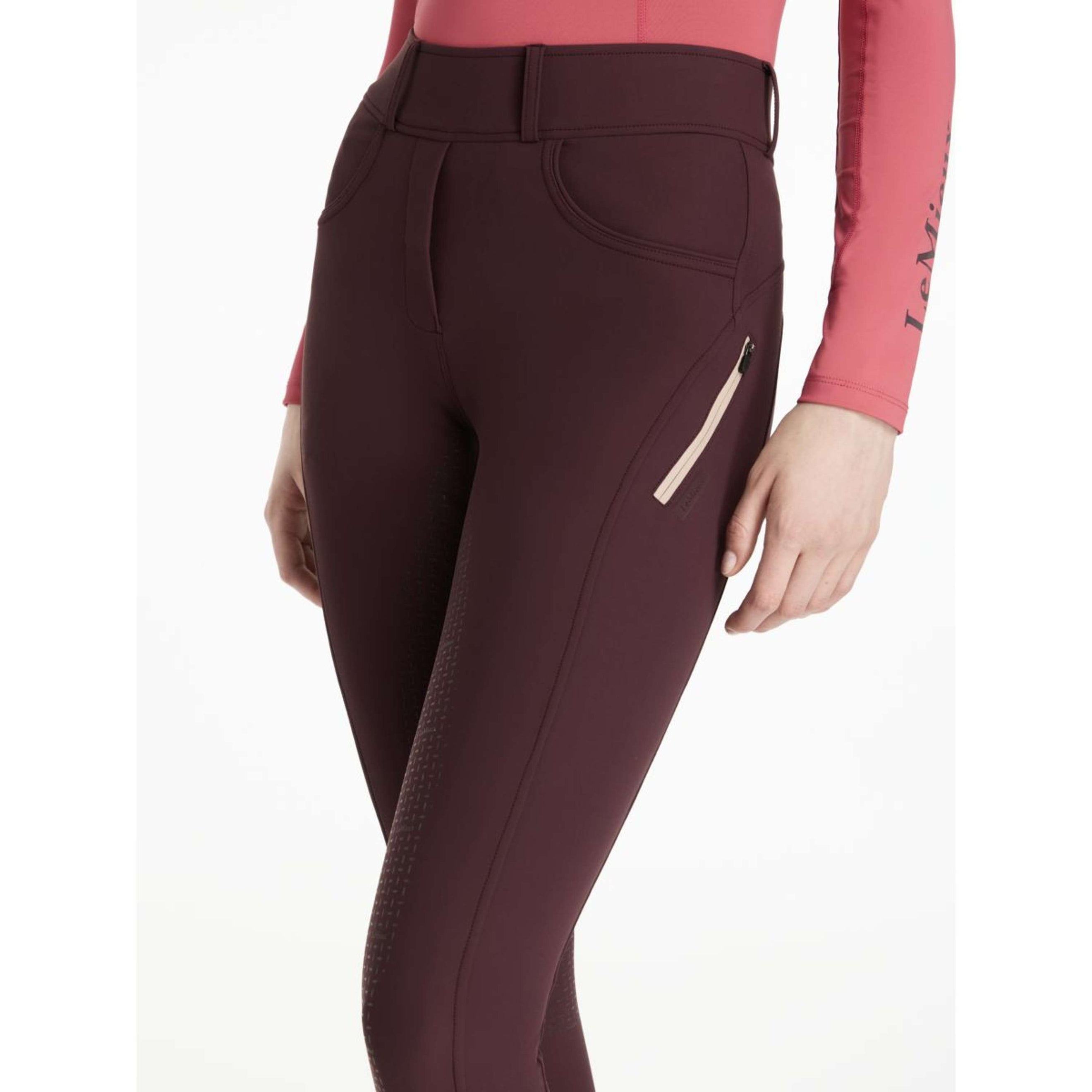 LeMieux Riding Legging Amy Damson