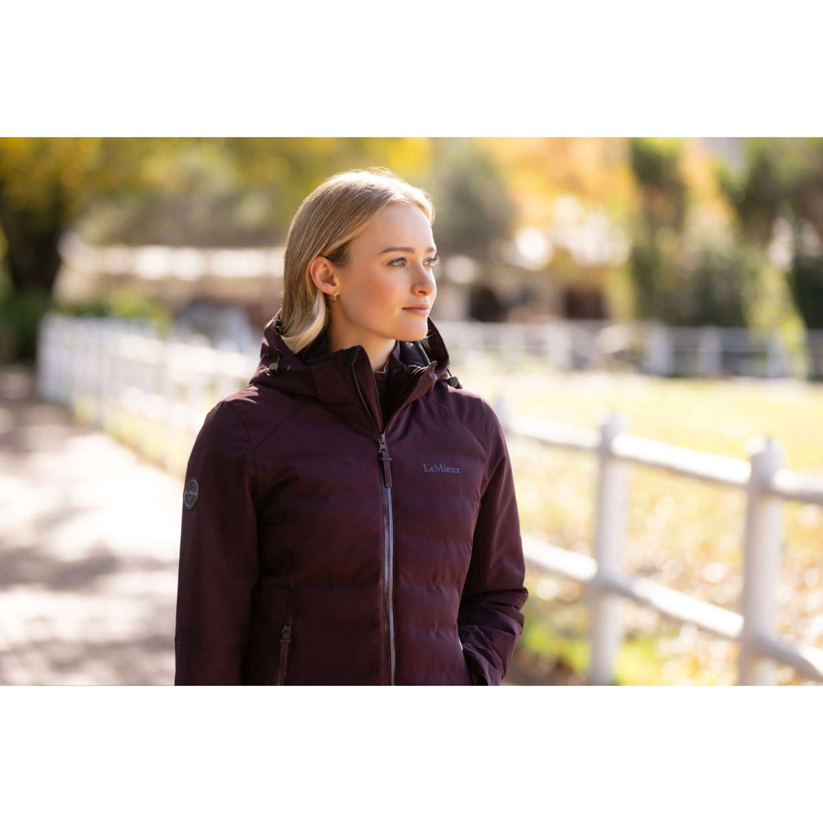 LeMieux Jacket Brooke Waterproof Damson