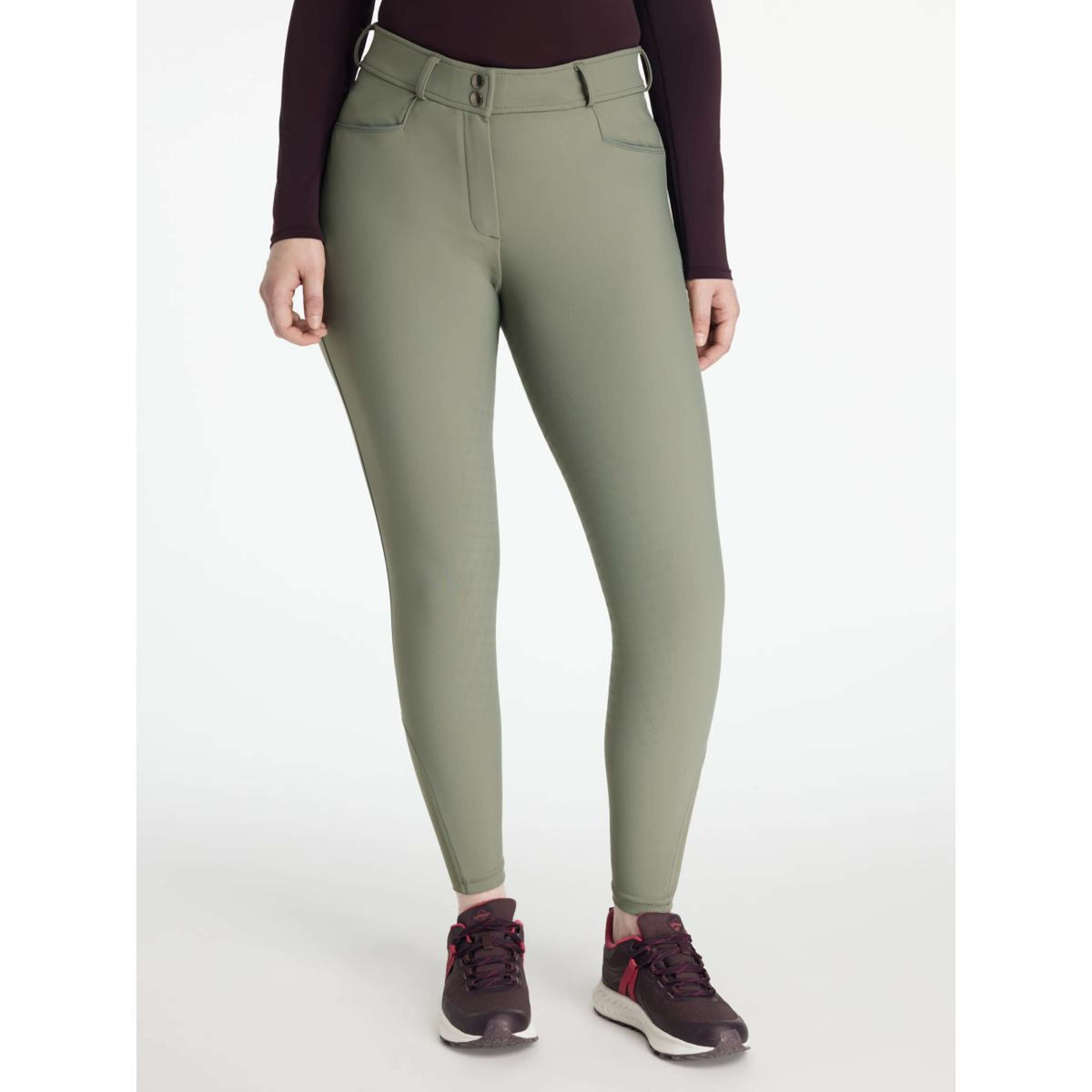 LeMieux Breeches Isabelle Full Grip Rosemary