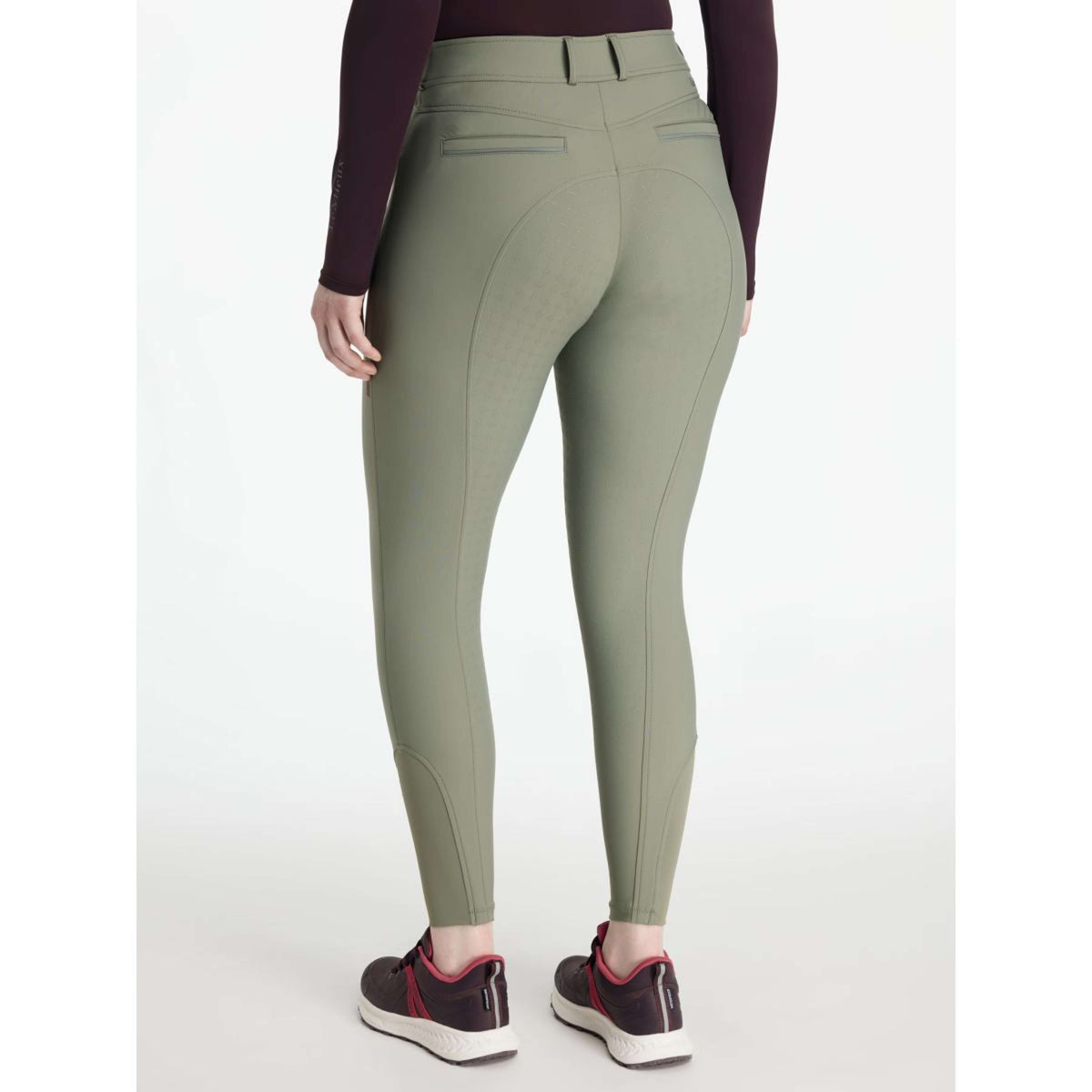 LeMieux Breeches Isabelle Full Grip Rosemary