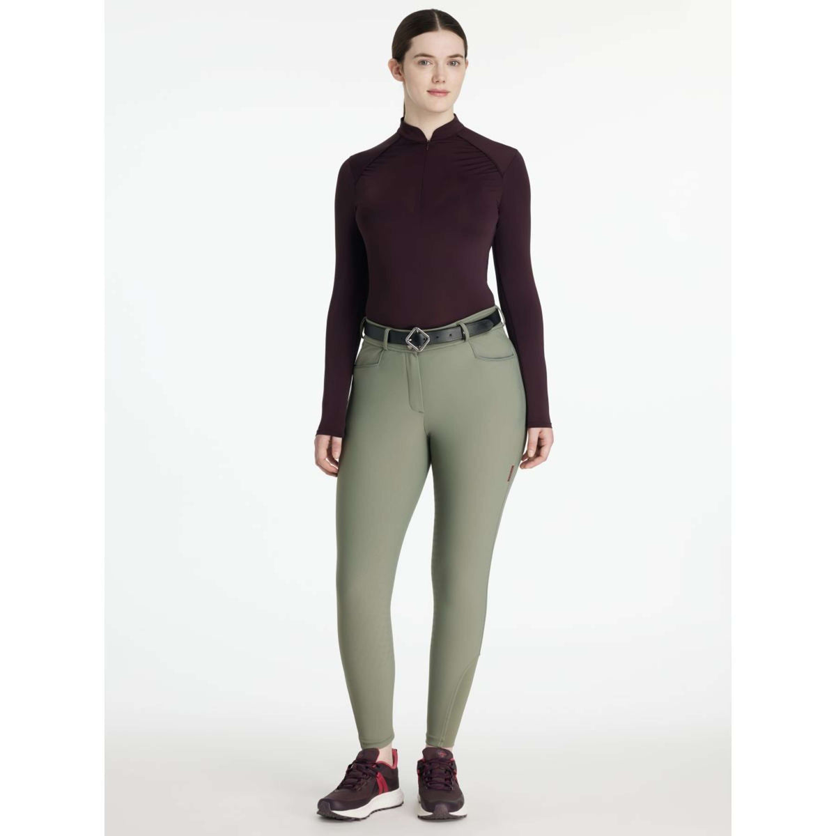LeMieux Breeches Isabelle Full Grip Rosemary