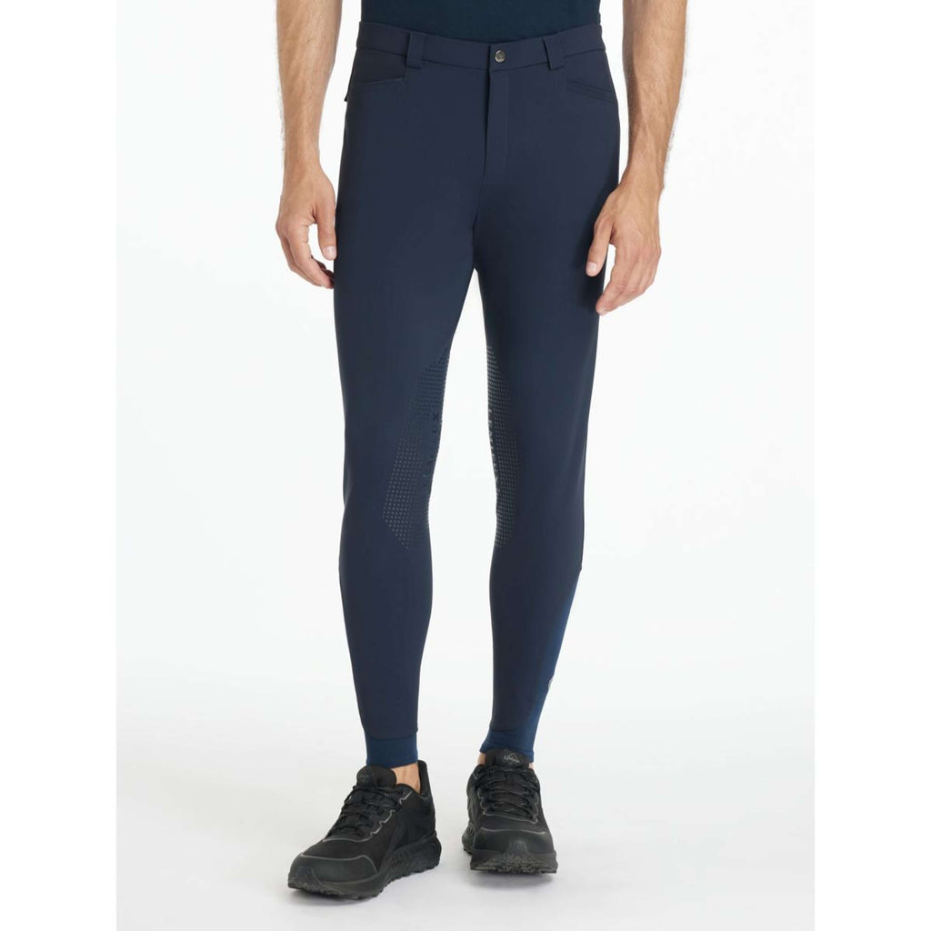 LeMieux Breeches Sports Knee Grip Men Navy