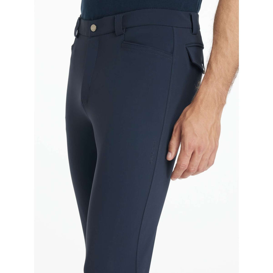 LeMieux Breeches Sports Knee Grip Men Navy