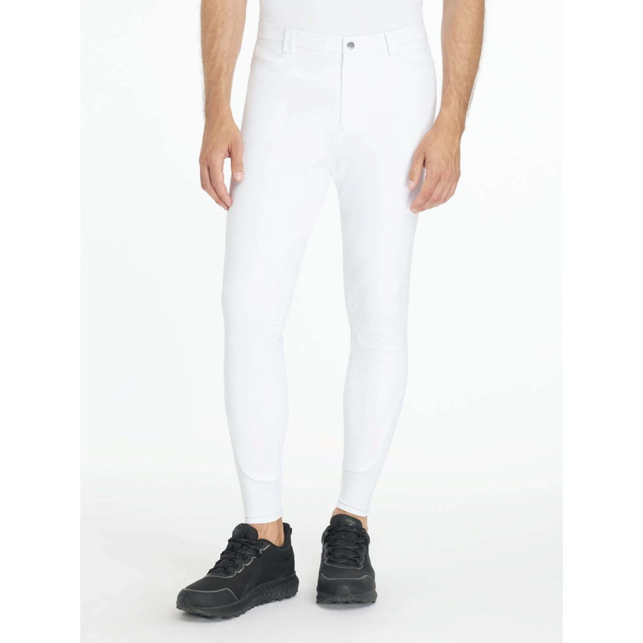 LeMieux Breeches Sports Knee Grip Men White