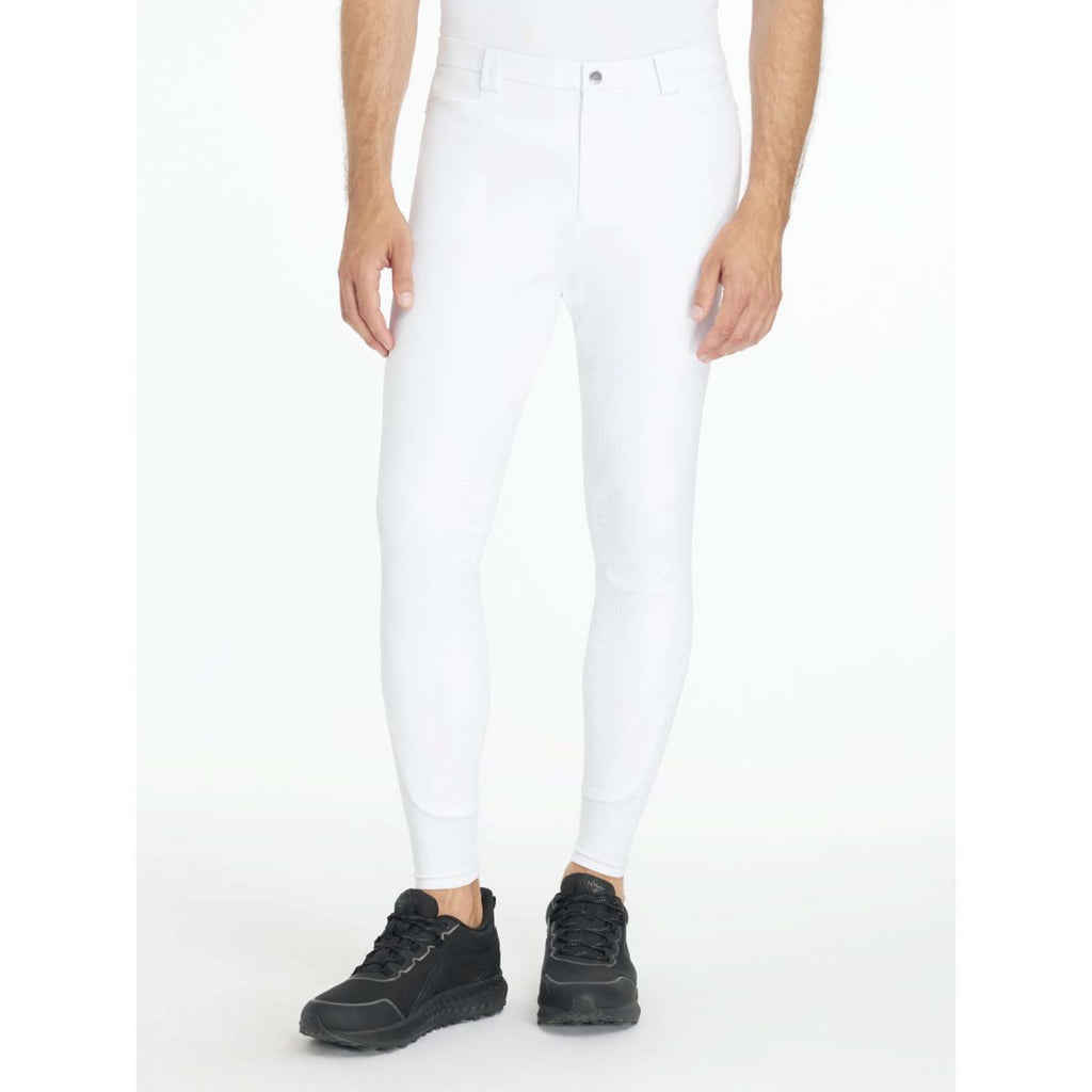 LeMieux Breeches Sports Knee Grip Men White