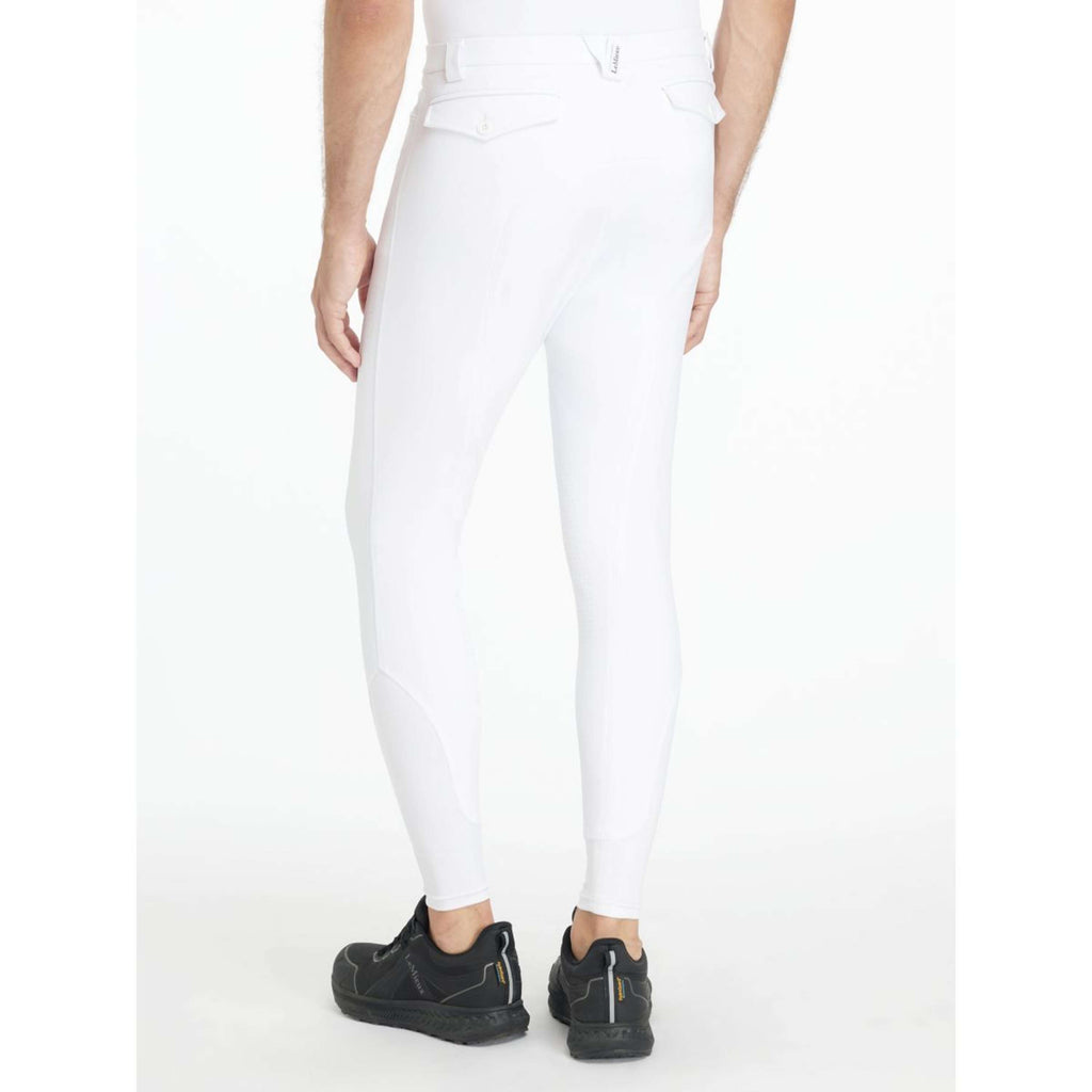 LeMieux Breeches Sports Knee Grip Men White