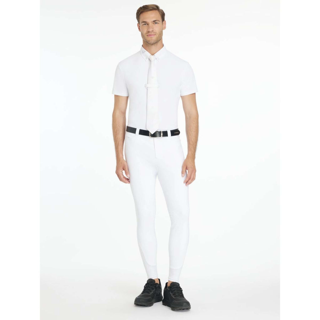 LeMieux Breeches Sports Knee Grip Men White