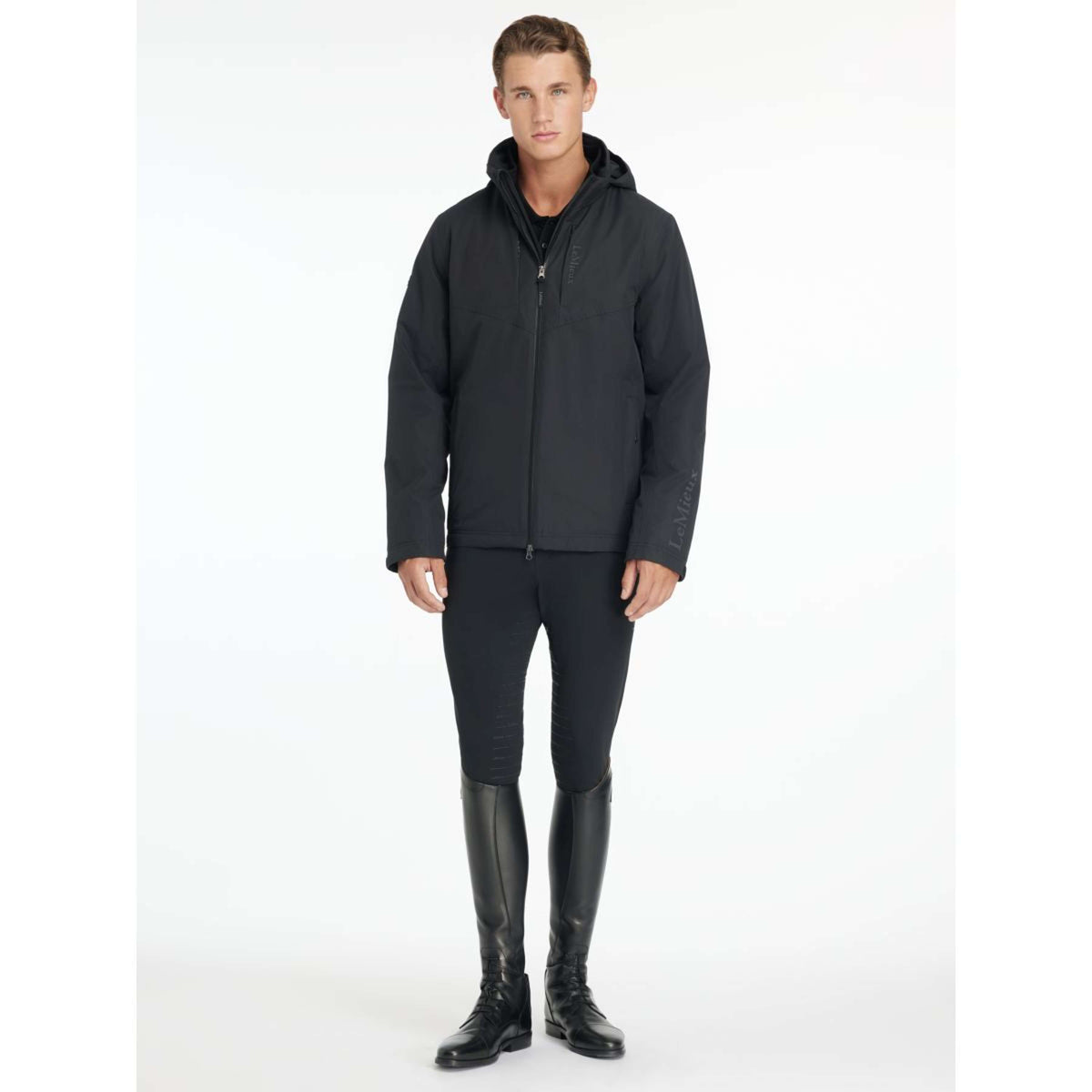 LeMieux Rain Coat Team Waterproof Men Black