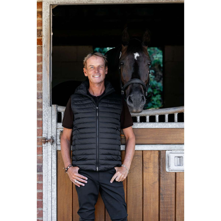 LeMieux Bodywarmer Puffer Men Black