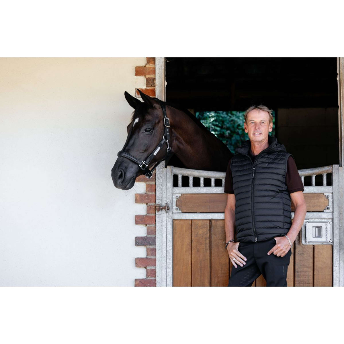 LeMieux Bodywarmer Puffer Men Black