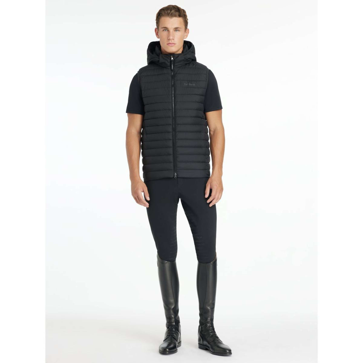 LeMieux Bodywarmer Puffer Men Black