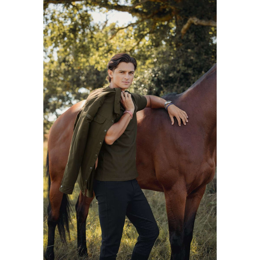 LeMieux Blouse Showerproof Shacket Men Alpine