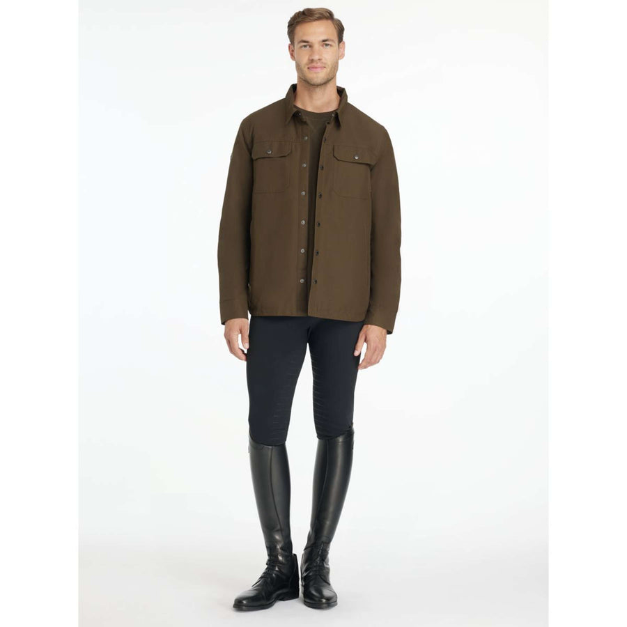 LeMieux Blouse Showerproof Shacket Men Alpine
