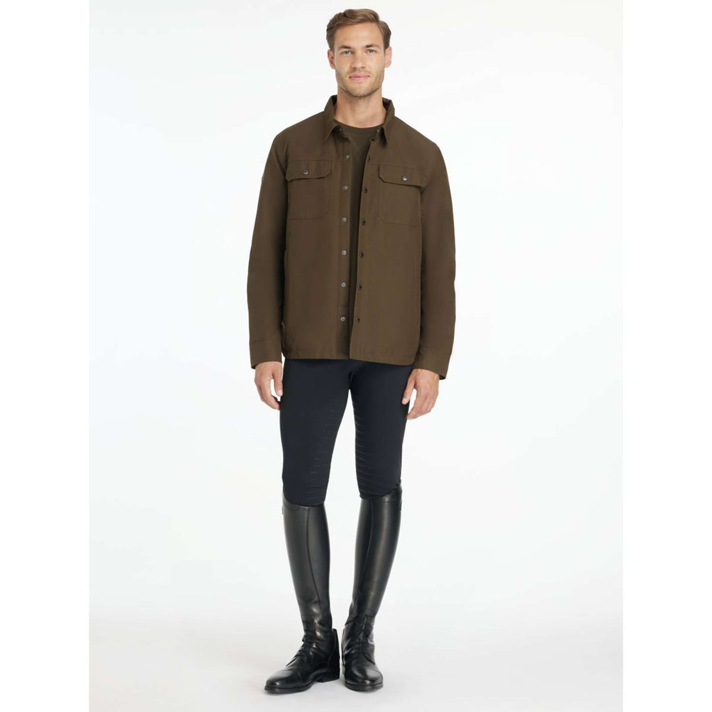 LeMieux Blouse Showerproof Shacket Men Alpine