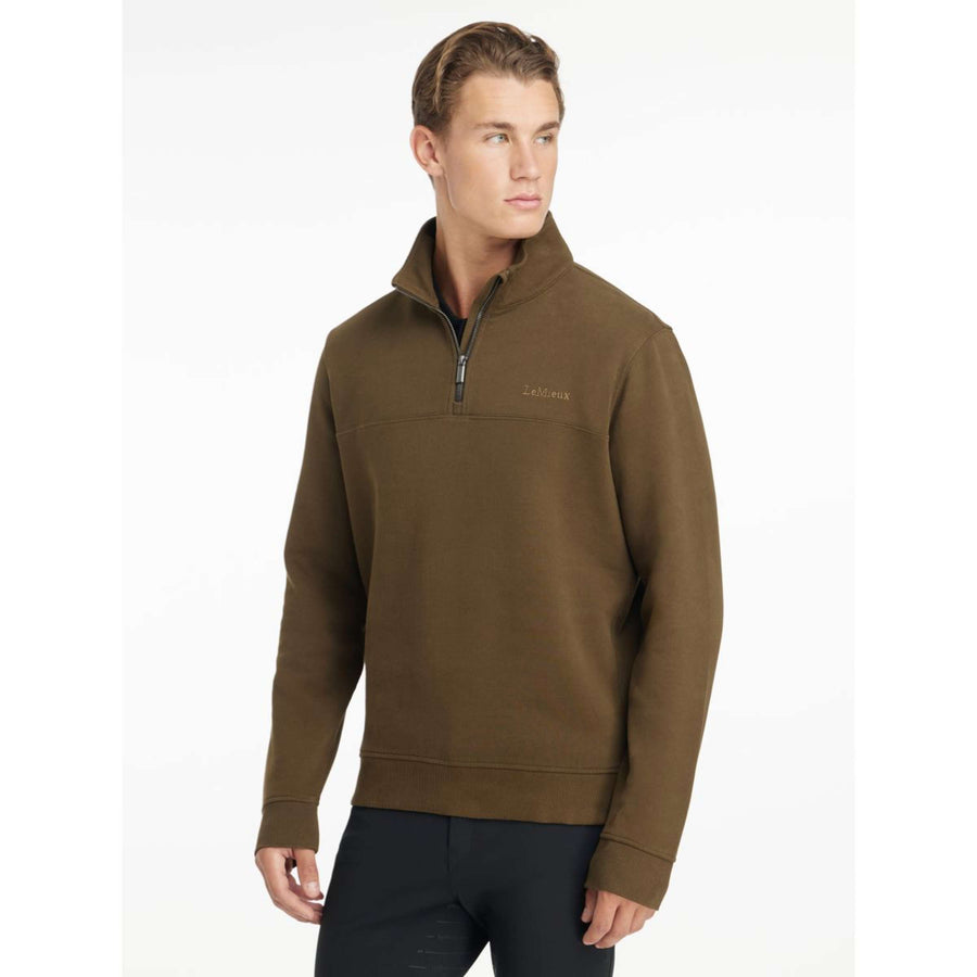 LeMieux Sweater Quarter Neck Men Alpine