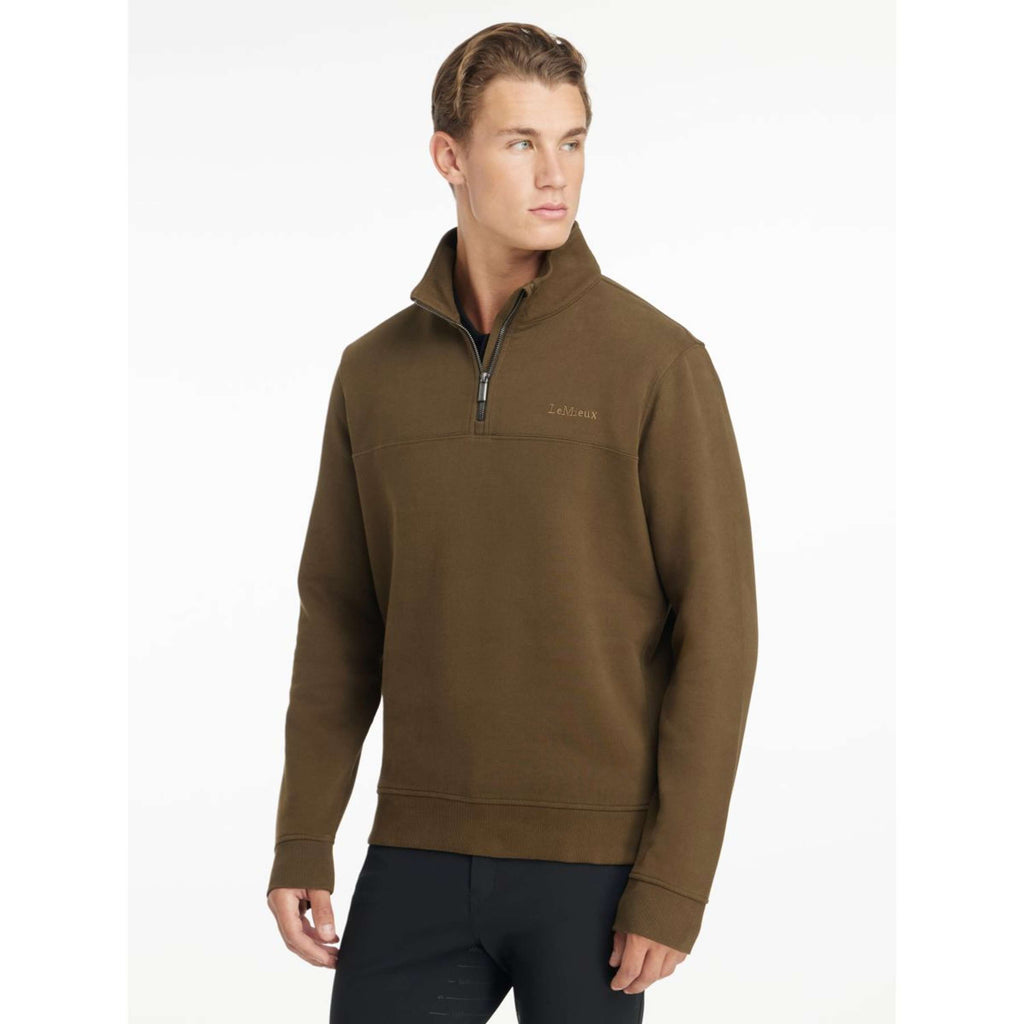 LeMieux Sweater Quarter Neck Men Alpine