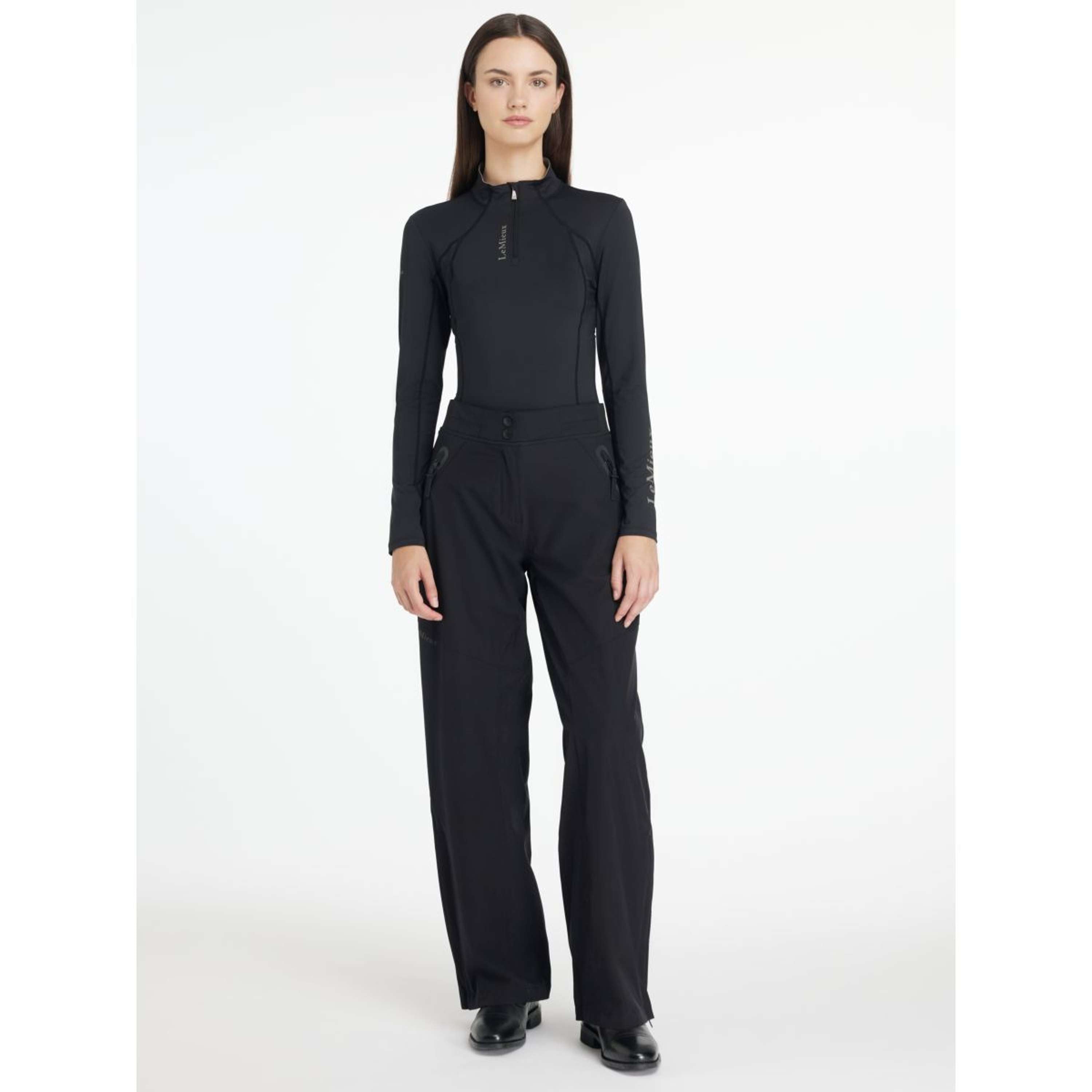 LeMieux Breeches Drytex Stormwear Waterproof Black