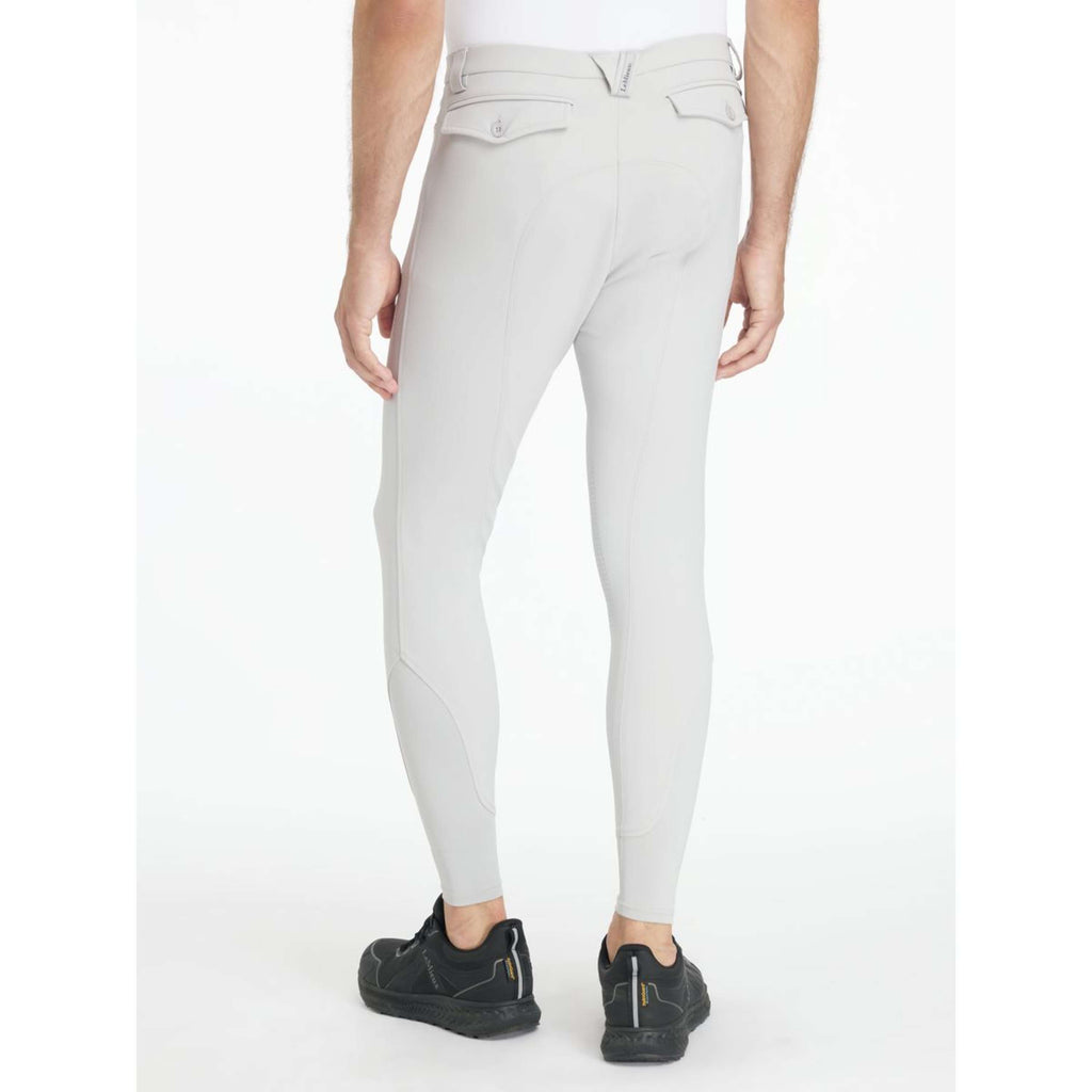 LeMieux Breeches Sports Knee Grip Men Light Grey