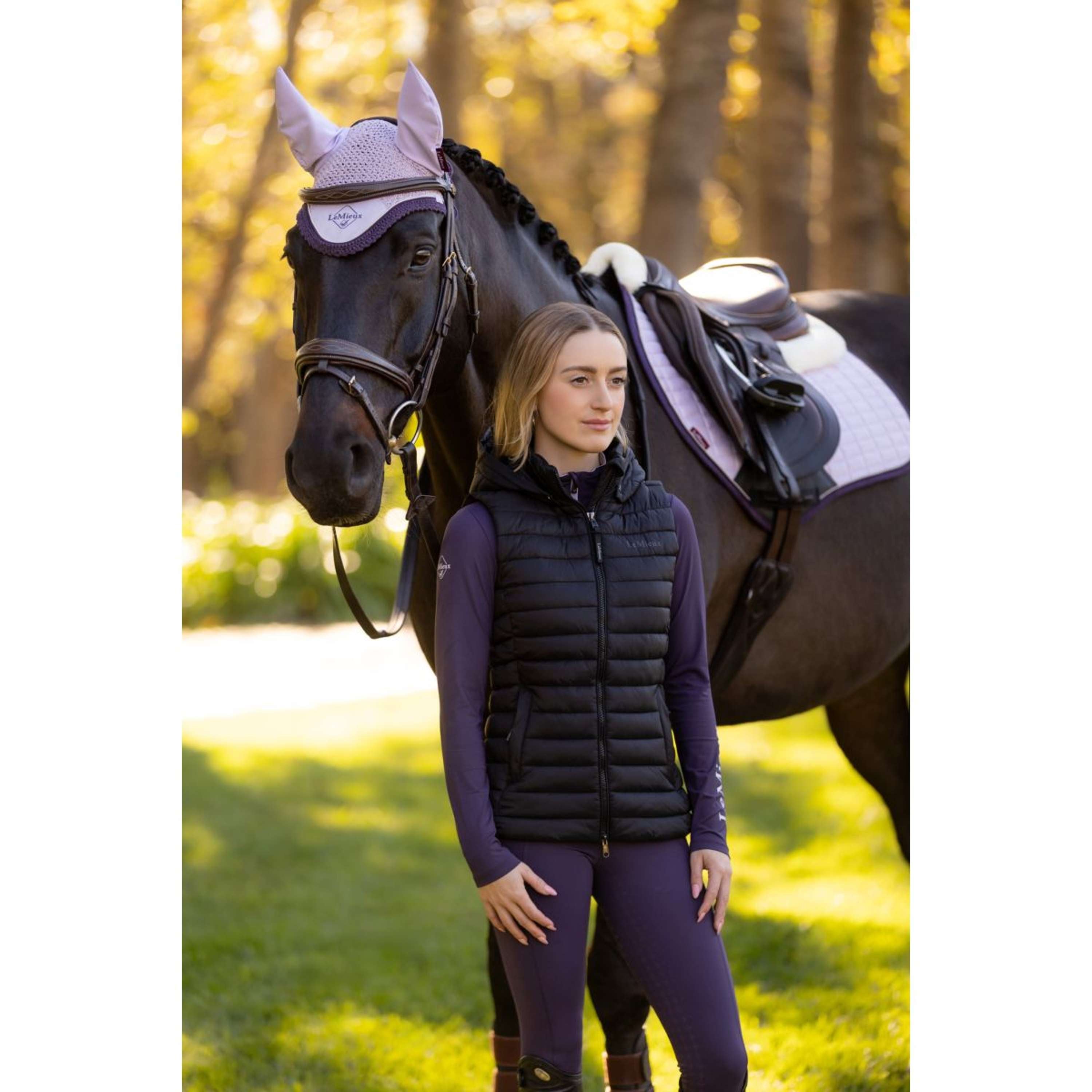 LeMieux Bodywarmer Rose Black