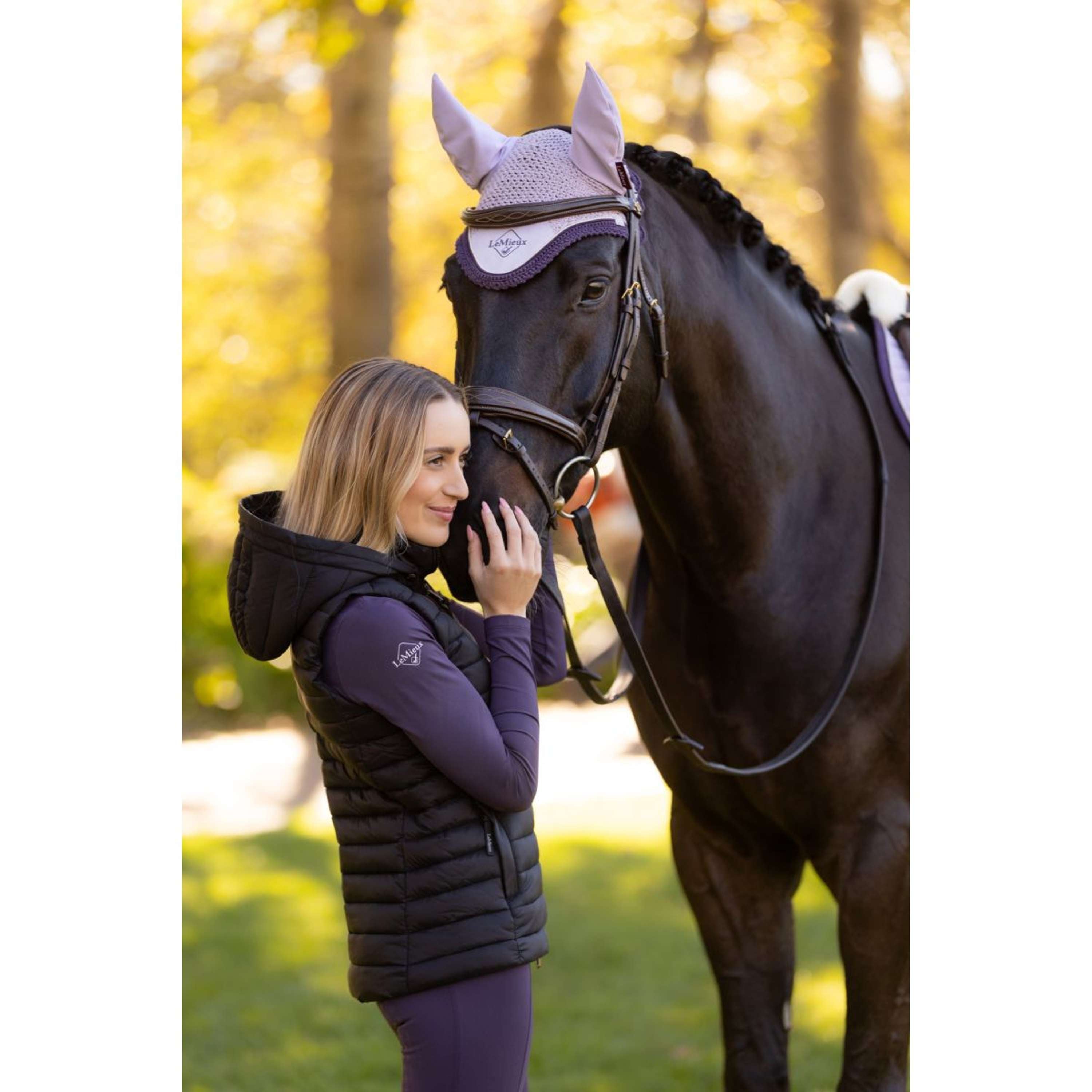 LeMieux Bodywarmer Rose Black