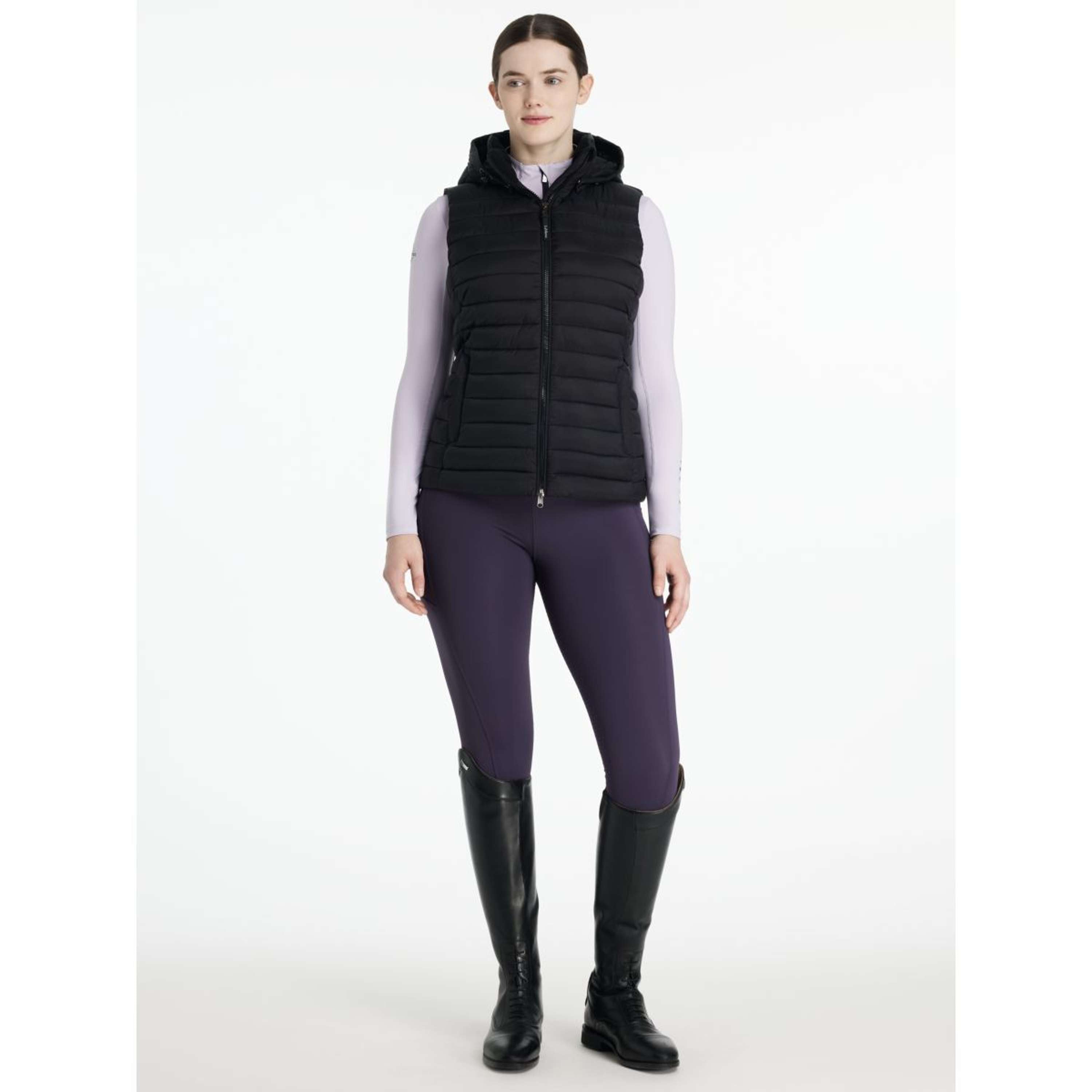 LeMieux Bodywarmer Rose Black