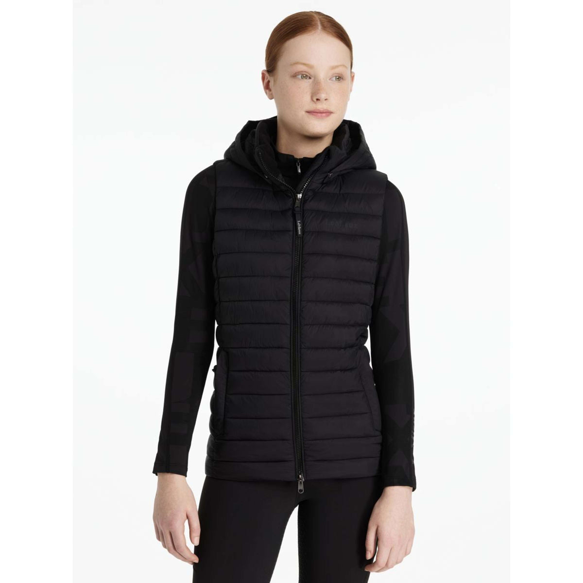 LeMieux Bodywarmer Young Rider Ruby Black