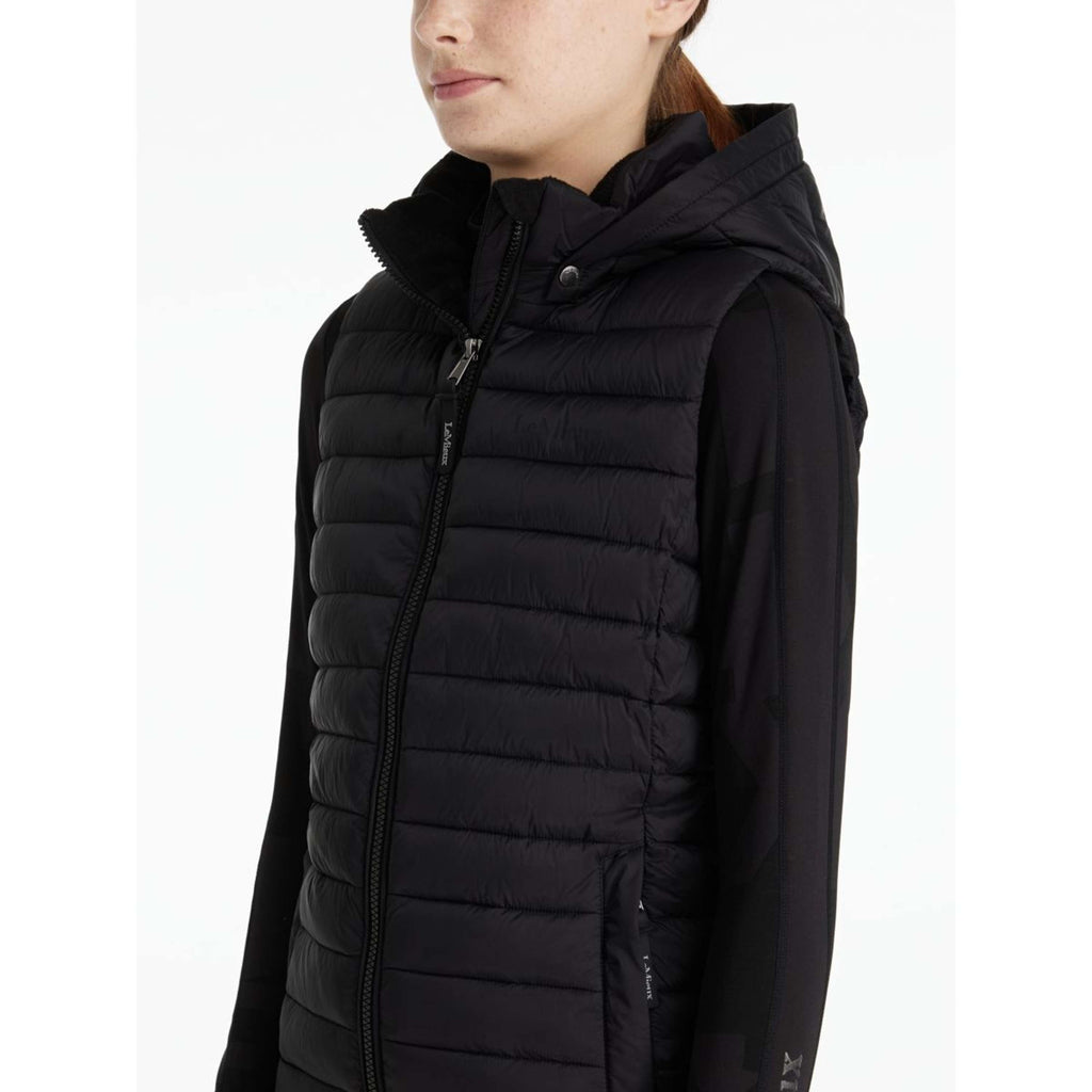 LeMieux Bodywarmer Young Rider Ruby Black