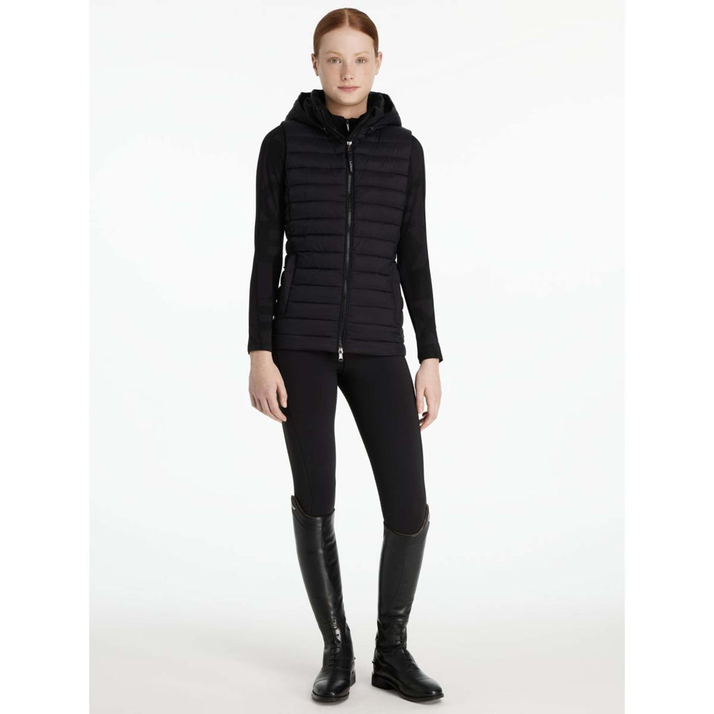 LeMieux Bodywarmer Young Rider Ruby Black