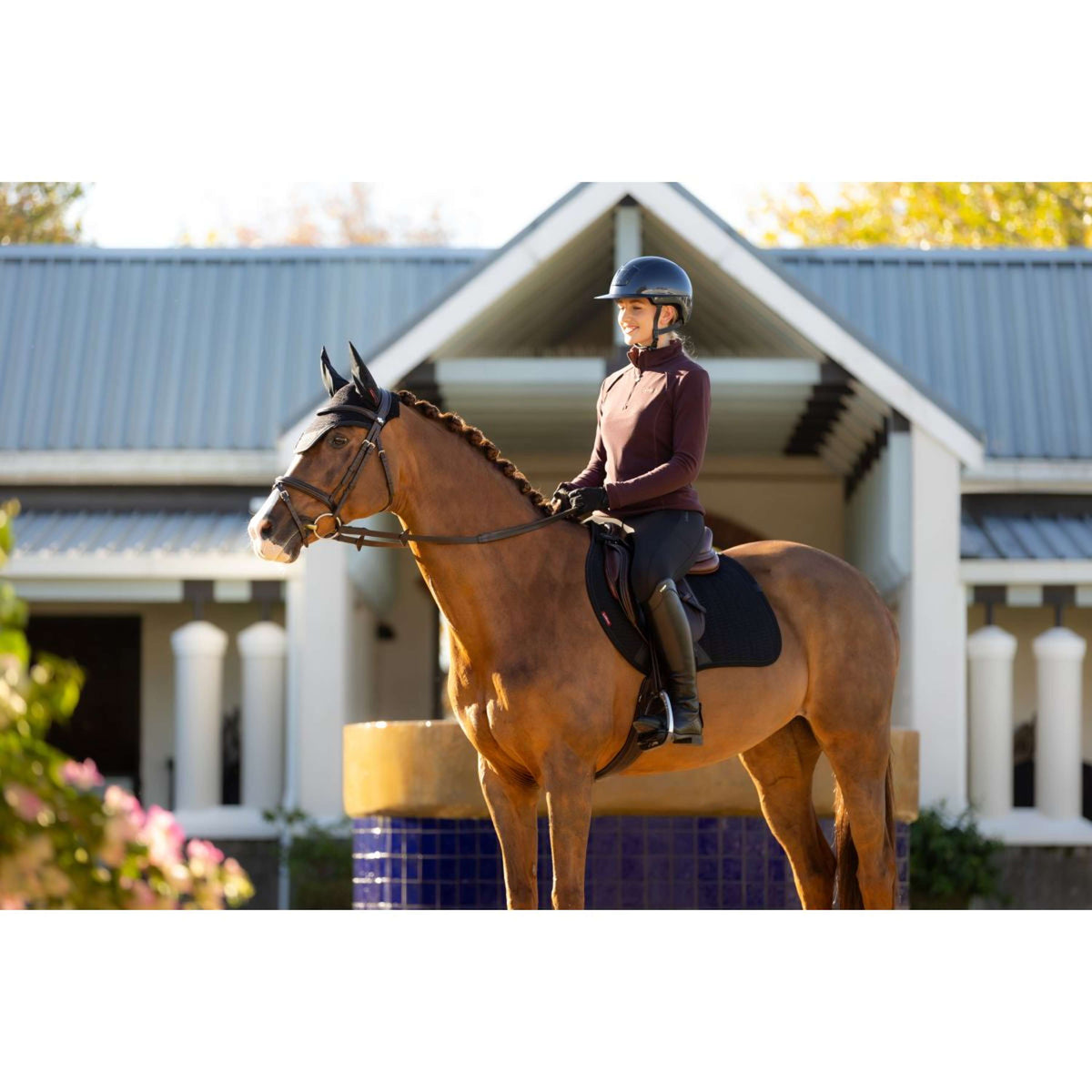 LeMieux Saddlepad Essence Jumping Black