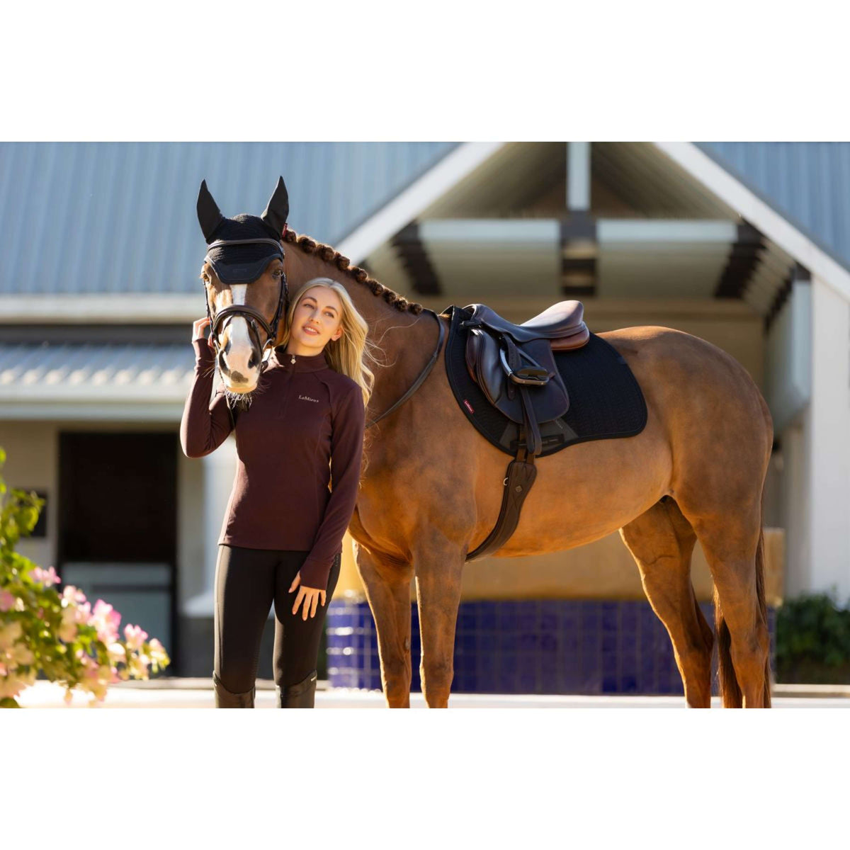 LeMieux Saddlepad Essence Jumping Black