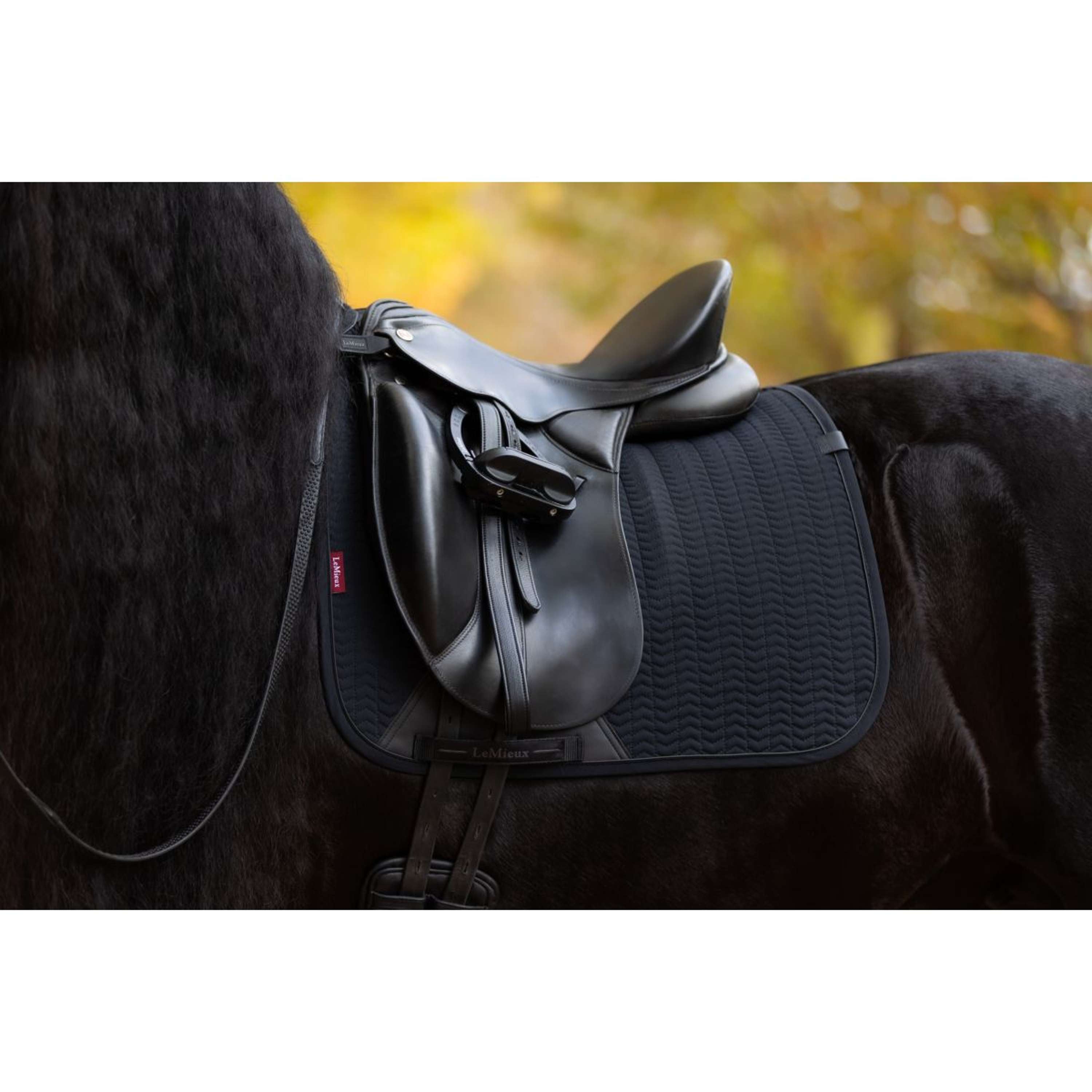 LeMieux Saddlepad Essence Dressage Black
