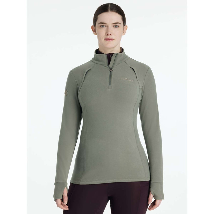 LeMieux Long Sleeve Frances Fleece Rosemary