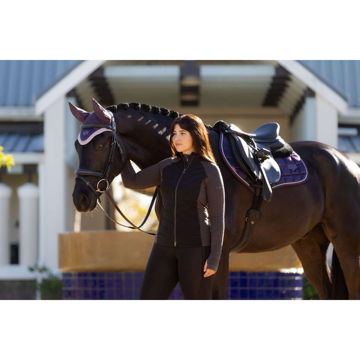 LeMieux Zip-Hoodie Maddie Black