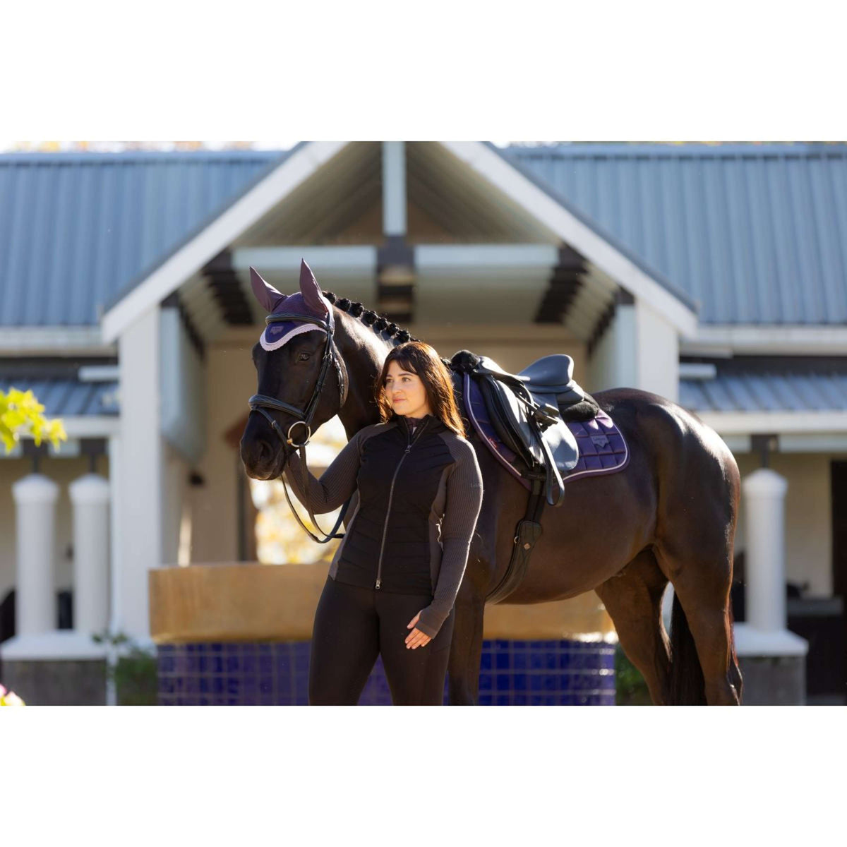 LeMieux Zip-Hoodie Maddie Black