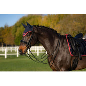 LeMieux Ear Bonnet Loire Navy/Cranberry