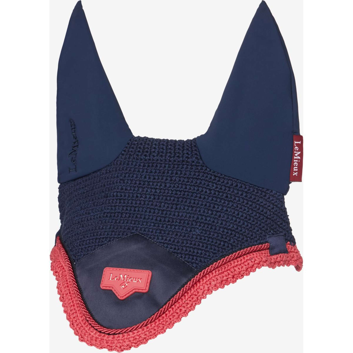 LeMieux Ear Bonnet Loire Navy/Cranberry
