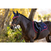 LeMieux Saddlepad Loire Classic General Purpose Navy/Cranberry