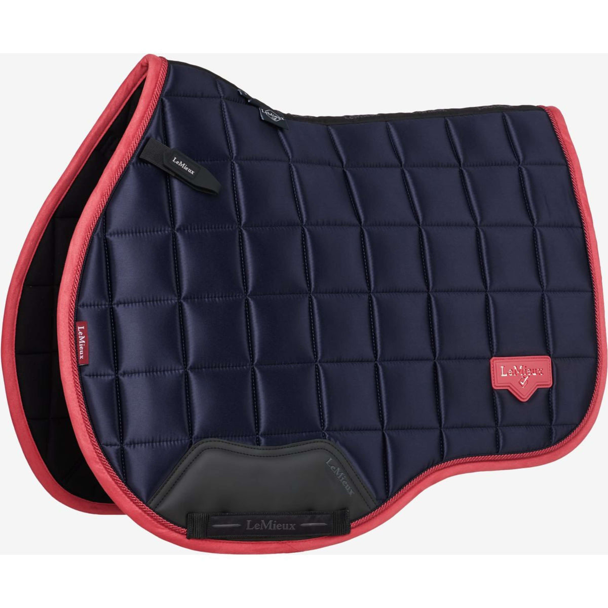 LeMieux Saddlepad Loire Classic General Purpose Navy/Cranberry