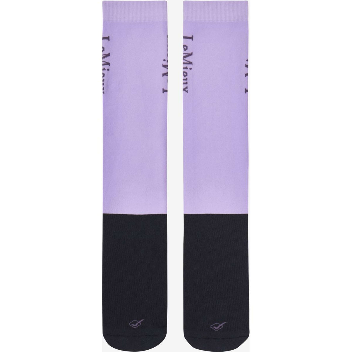 LeMieux Riding Socks Competition Lilac